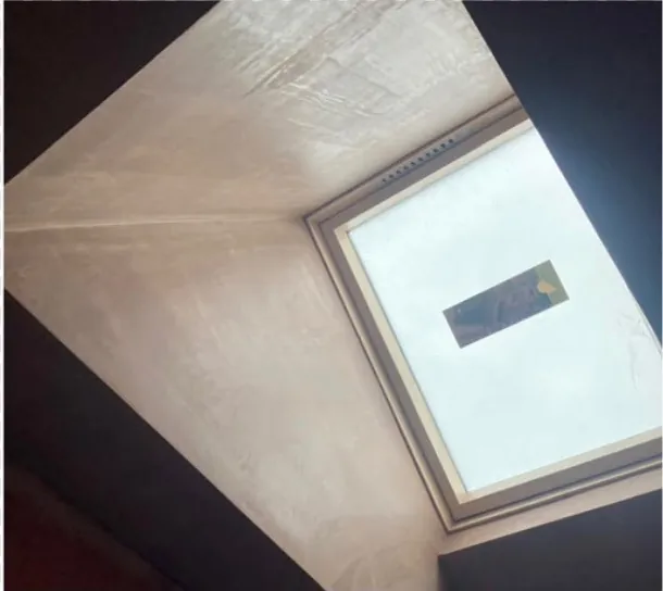 Finished Velux window reveal inside